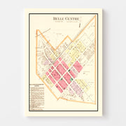 map of Belle Centre