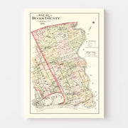 map of Bucks County