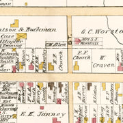 old Newtown map