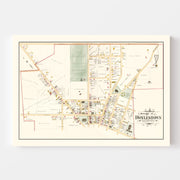 map of Doylestown