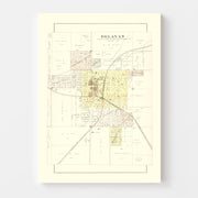 map of Delavan