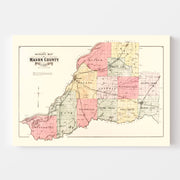 map of Mason County