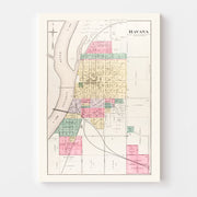 map of Havana