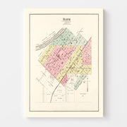 map of Bath