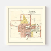 map of Lawler