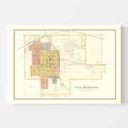 map of New Hampton