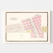 map of Mayville