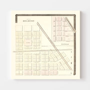 map of Melrose