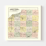 map of Henry County