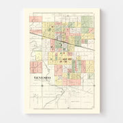 map of Geneseo