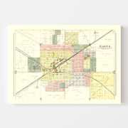 map of Galva