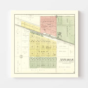map of Annawan