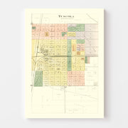 map of Tuscola