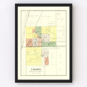 Camargo Vintage Map 1893