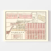 map of Romulus