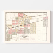 map of Wayne