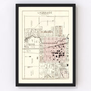 LaGrange Vintage Map 1893