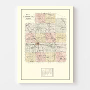 map of Lapeer County