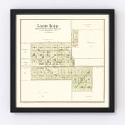 Good Hope Vintage Map 1893