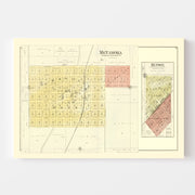 map of Metamora