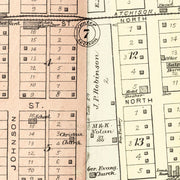 old Minonk map