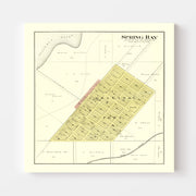 map of Spring Bay