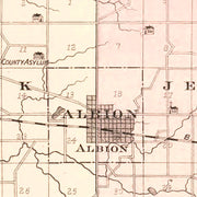 old Noble County map
