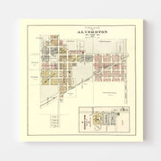 map of Alvordton