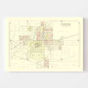 map of Clinton