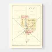 map of Kenney