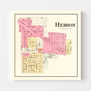 map of Hebron