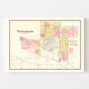 map of Valparaiso