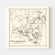 map of Framingham