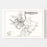 map of Saxonville