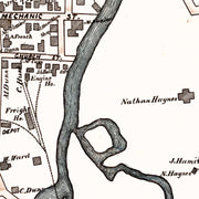 old Saxonville map