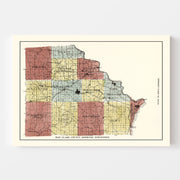 map of Clark County