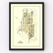 Osborn Vintage Map 1896