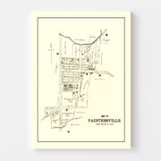 map of Paintersville