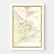 map of Rochester