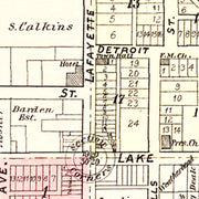 old South Lyon map