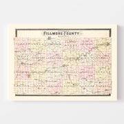 map of Fillmore Coun