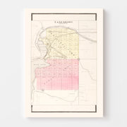 map of Lanesboro