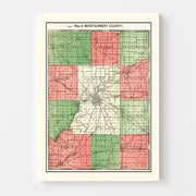 map of Montgomery Co