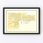 New Richmond Vintage Map 1898