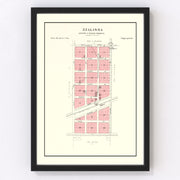 Atalissa Vintage Map 1899