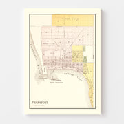 map of Frankfort