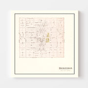 map of Benzonia
