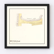 Watervale Vintage Map 1901
