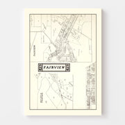 map of Fairview