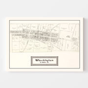 map of Washington